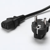 Two-round German French pipe plug adapter AC charging cable