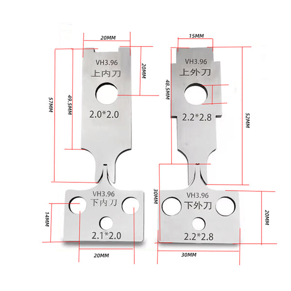 Terminal machine blade OTP mold blade accessories computer wire stripping machine blade wire cutting machine blade