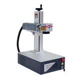 Fiber optic small split laser marking machine portable laser engraving machine 20 watts 50 watts laser marking