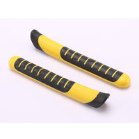 PVC injection molded Plastic handle with hole