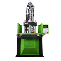 200T Rotary table vertical injection molding machine with two servo motor