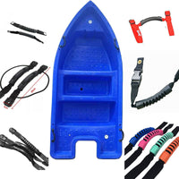 Kayak hull handle plastic carrying handle