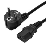 Two-round German French pipe plug adapter AC charging cable