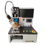 Four Camera Constant Heating Mobile Phone TAB COG COF COP ACF LCD Repair Green Flex Cable Bonding Machine