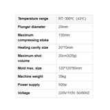 Benchtop Manual Plastic Micro Preform Injection Molding Machine