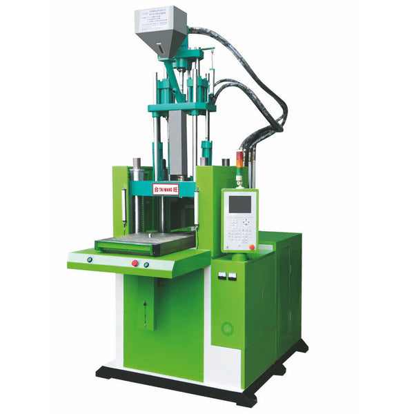 Single side sliding bench vertical injection molding machine 45T